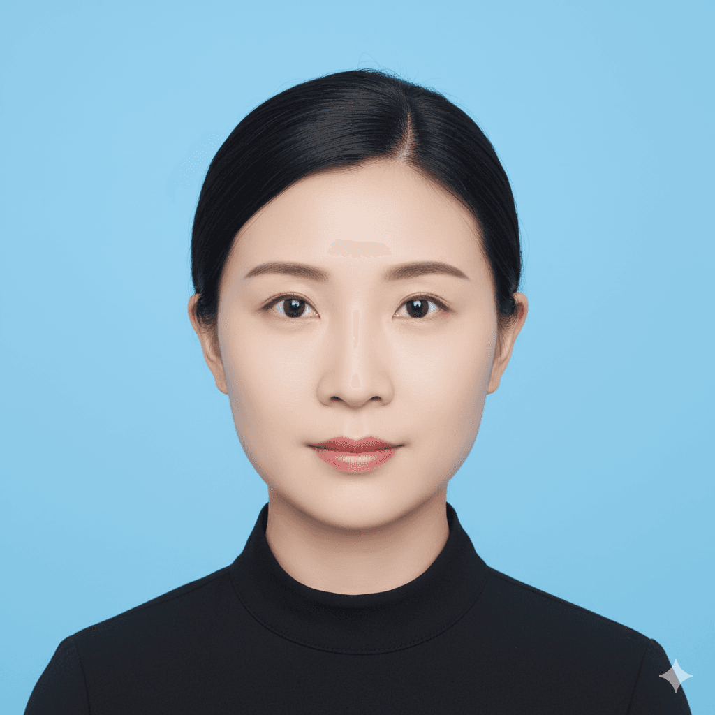 China Visa photo requirements - 48×33 mm passport photo example